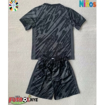 Camiseta Portugal Portero Visitante Equipación para niños Eurocopa 2024 manga corta (+ pantalones cortos)